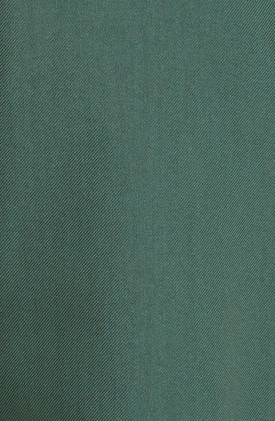 Veronica Beard Cormac High Waist Crop Flare Trousers In Pinegrove