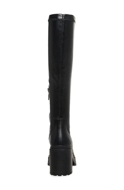 Shop Blondo Rouse Waterproof Knee High Boot In Black Stretch