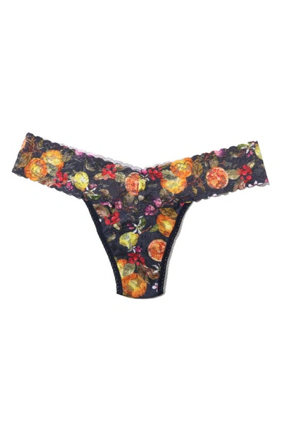 Shop Hanky Panky Print Low Rise Thong In Picnic For One