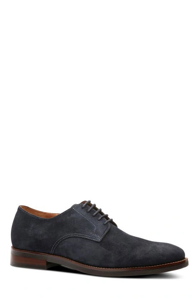 Shop Gordon Rush Shelby Derby In Navy Suede