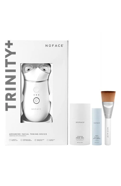 Shop Nuface Trinity+ Smart Advanced Facial Toning Device System $395 Value