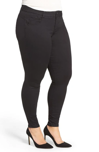 Wit & Wisdom 'ab'solution Stretch Skinny Jeans In Black