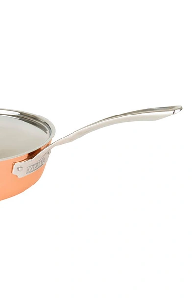 Viking Contemporary 4-ply Copper Clad 9-piece Cookware Set In Copper