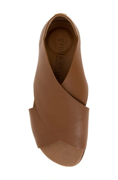 Gentle Souls By Kenneth Cole Laniey Sandal In Luggage