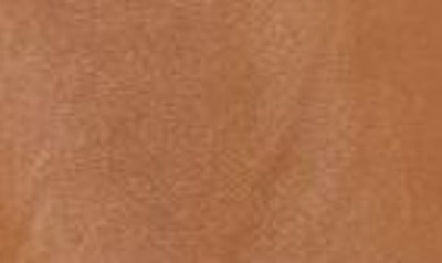 Paige Janette Faux Leather Shirtdress In Mocha