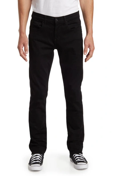 Shop Seven 7 For All Mankind The Straight Leg Jeans In Black Cove