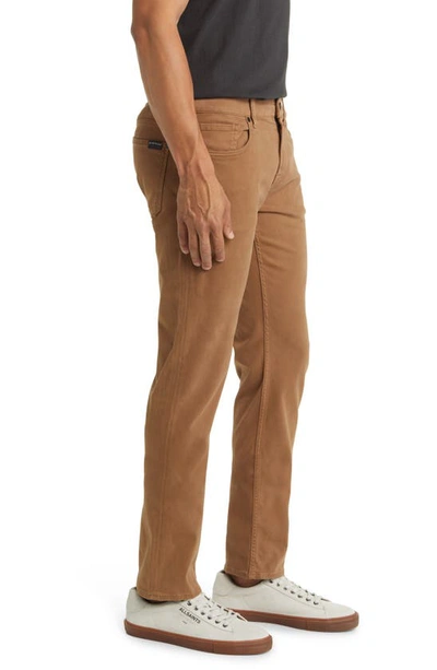 Shop Seven Slimmy Luxe Performance Plus Slim Fit Pants In Walnut