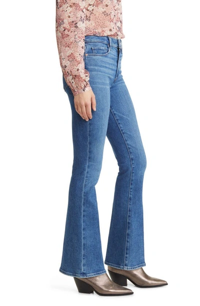 Shop Paige Laurel Canyon High Waist Flare Jeans In Zane