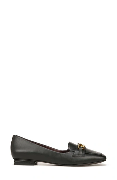 Franco Sarto Tiari Chain Square Toe Loafer In Black