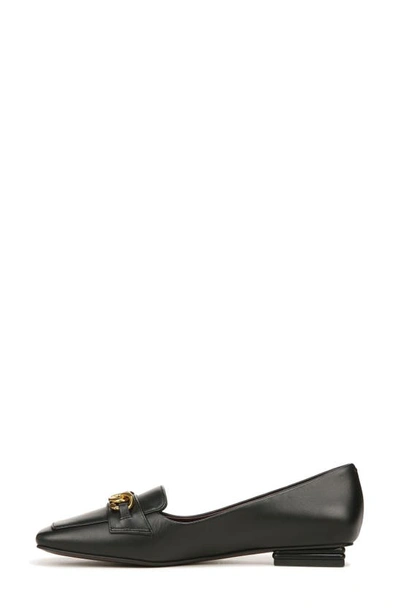 Franco Sarto Tiari Chain Square Toe Loafer In Black