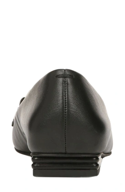 Franco Sarto Tiari Chain Square Toe Loafer In Black
