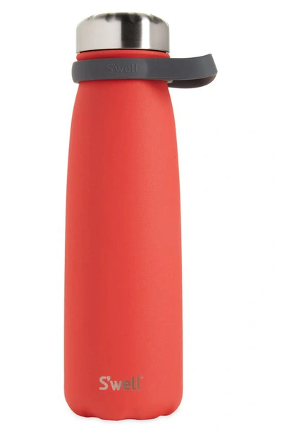 Shop S'well Traveler 40-ounce Insulated Water Bottle In Poppy Red