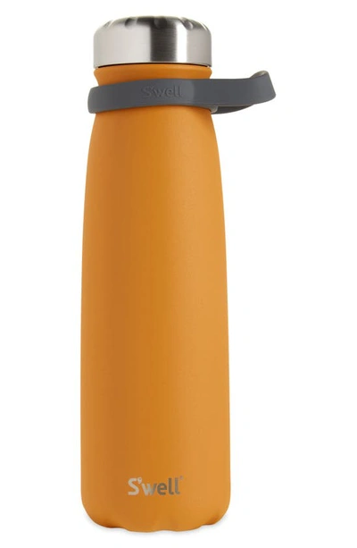 Shop S'well Traveler 40-ounce Insulated Water Bottle In Golden Orange Hour