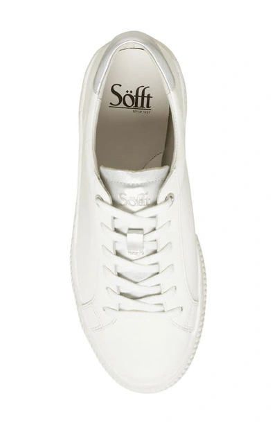 Shop Söfft Fianna Sneaker In White/ Silver