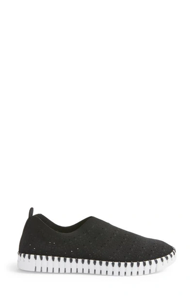 Shop Ilse Jacobsen Tulip Slip-on Sneaker In Black