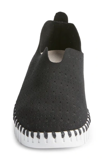 Shop Ilse Jacobsen Tulip Slip-on Sneaker In Black