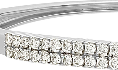 Bony Levy Bardot Diamond Bangle In 18k White Gold