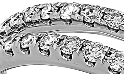 Shop Bony Levy Diamond Stack Ring In 18k White Gold