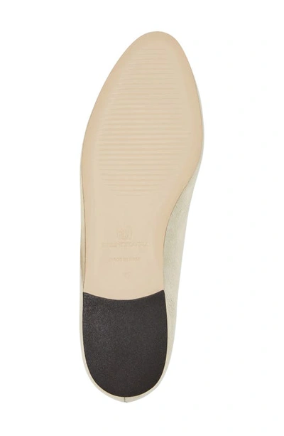 Shop Bruno Magli Marcella Ballet Flat In Gold Metallic