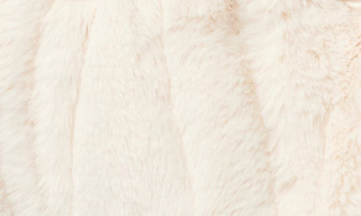 Shop Bernardo Faux Fur Double Breasted Coat In White