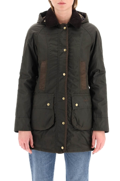 Shop Barbour 'bower' Hooded Wax Jacket