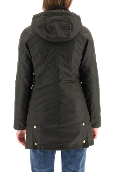 Shop Barbour 'bower' Hooded Wax Jacket
