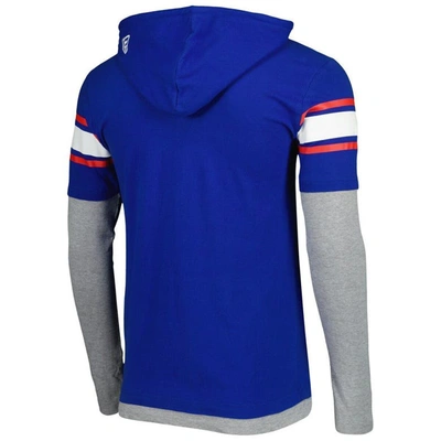 Shop New Era Royal Buffalo Bills Long Sleeve Hoodie T-shirt