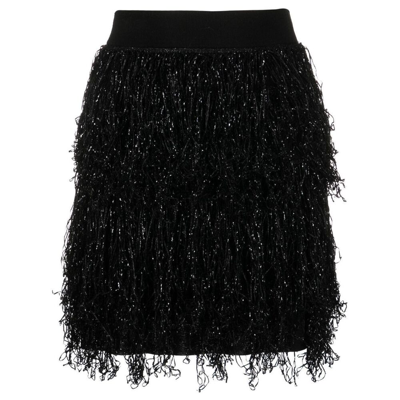 Shop Jw Anderson Wool Skirt In Black