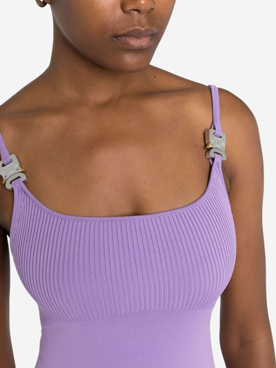 Shop Alyx Synthetic Fibers Knitwear In Purple