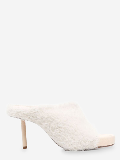 Jacquemus Cloud Flat Sandals With 8 Cm Heel In Pink