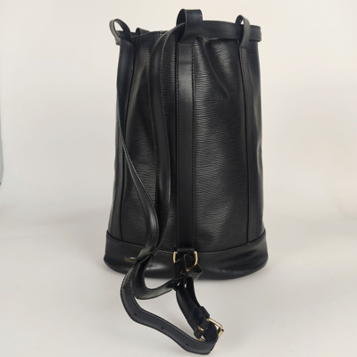 Louis Vuitton Sorbonne Black Leather Backpack Bag (Pre-Owned) – Bluefly