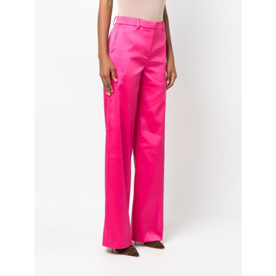 Shop Magda Butrym Synthetic Fibers Trousers In Pink