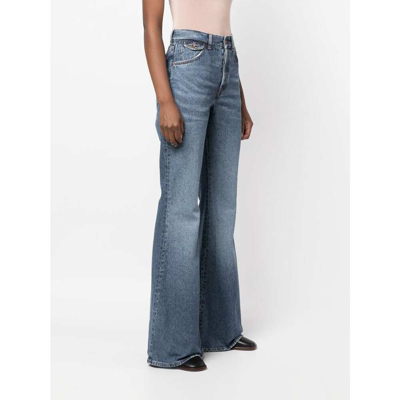 Chloé Wide-leg Jeans In Blue