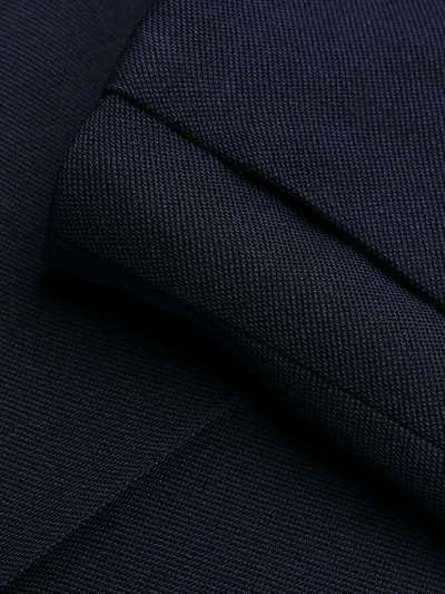 Shop Fendi Wool Trousers In Black