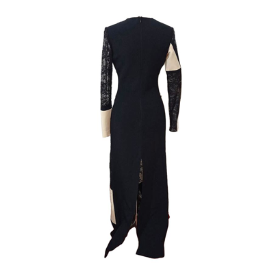 Pre-owned Fausto Puglisi Fabric Long Dress In Multicolor