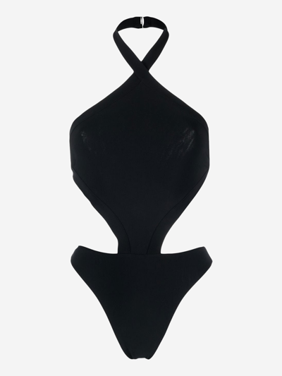 Shop Alaïa Beachwear In Black