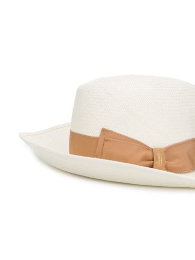 Shop Borsalino Eco-friendly Fabric Hat In Beige