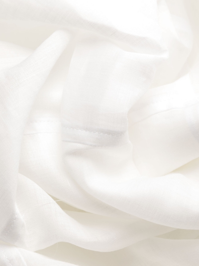 Shop Ermanno Scervino Cotton Dress In White