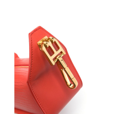 Shop Bally Leather Bag In Red