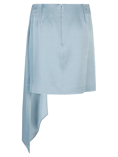 Shop Jonathan Simkhai Skirt In Blue