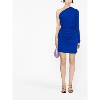 Shop Dsquared2 Synthetic Fibers Dress In Blue