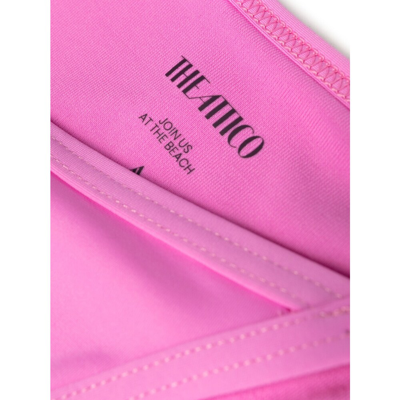 Shop Attico Synthetic Fibers Beachwear In Pink