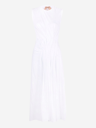 Shop N°21 Cotton Dress In White