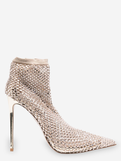 Le Silla Crystal-embellished 120mm Boots In Multicolor
