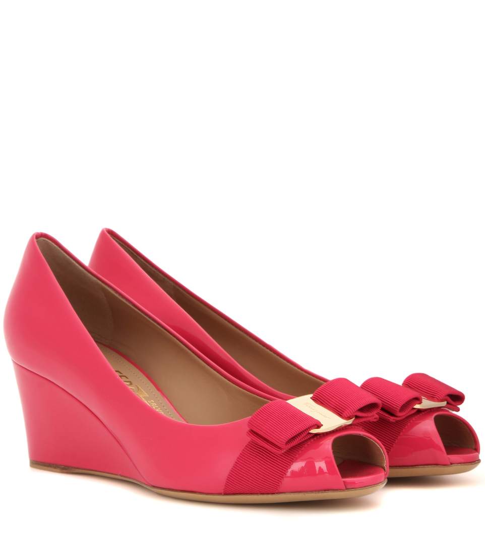 salvatore ferragamo wedges