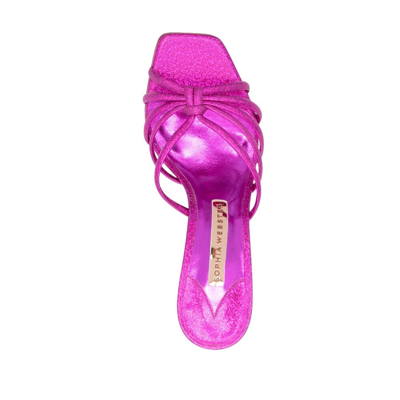 Shop Sophia Webster Leather Sandals In Pink