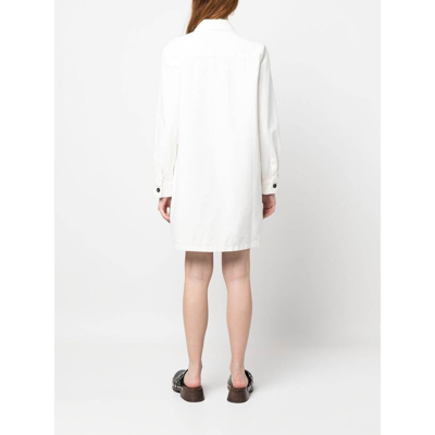 Shop Apc Cotton Dress In White