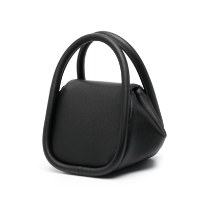 Shop Gu_de Leather Tote Bag In Black