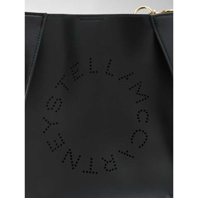 Shop Stella Mccartney Synthetic Fibers Shoulder Bag In Black