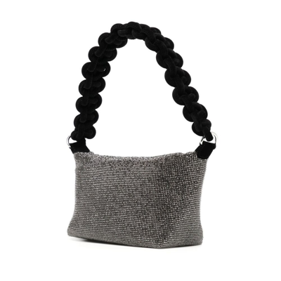 Shop Kara Synthetic Fibers Shoulder Bag In Black